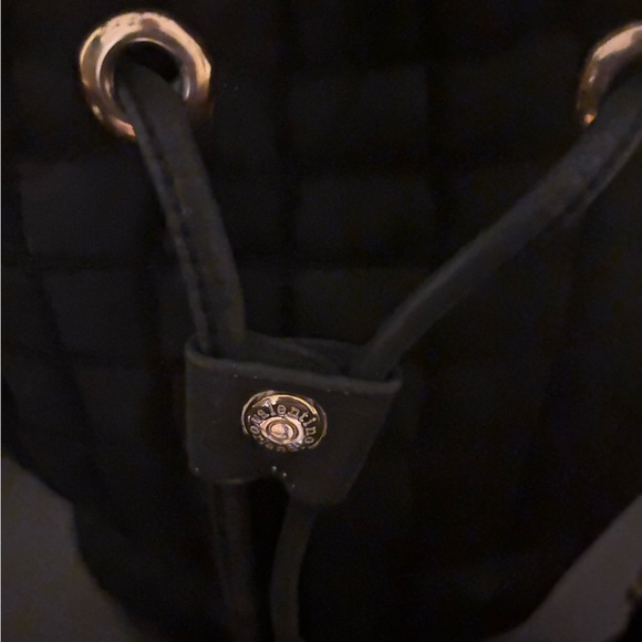 Valentino Orlandi Chic Black Quilted Handbag with Gold Accents. - Picture 13 of 13